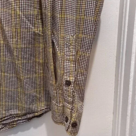 Columbia Men's Plaid Long Sleeve Shirt | Size L | Rugged Comfort Meets Everyday - Picture 8 of 13